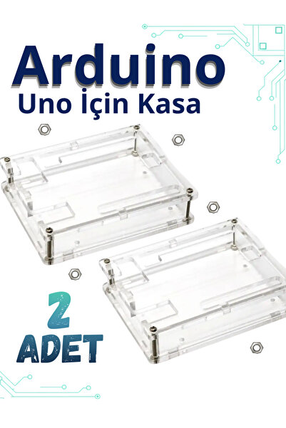 RoboPazar 2-adet Arduino UNO Kasa / Koruyucu Muhafaza