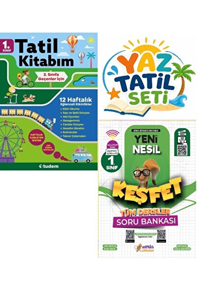 Tudem Yayınları 1.sınıf Yaz Tatil Seti 2.SINIFA GEÇENLER İÇİN + TÜM DERSLER S...
