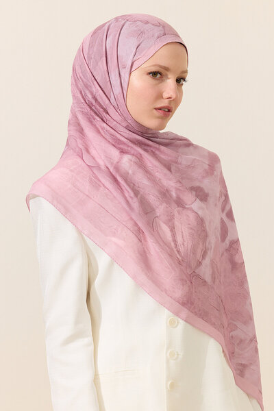 cs camellia scarf Ναρς Κρασ Σάλ - Ροζ