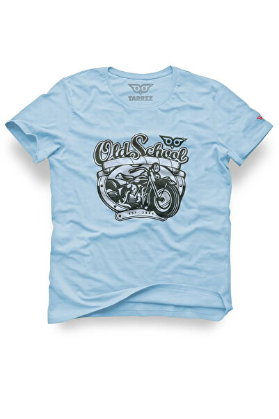 Tarrzzcom تي شيرت بتصميم للجنسين من Old School Biker