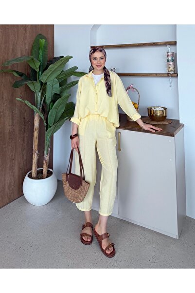Adalenna Moda Tasarım Spor Rahat Şalvar Takım
