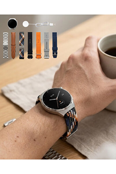 Genel Markalar Bluetooth Akıllı Saat 7 Kordonlu Arama Özellikli Uyku ve Aktiv...