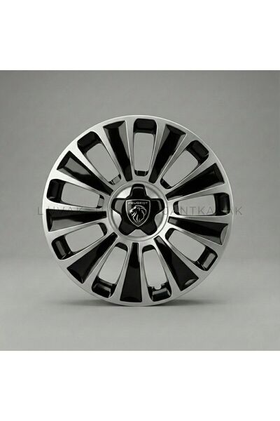 luvak PEUGEOT Expert Uyumlu JantKapağı - 16 İnç - 1 Takım (4 adet) - Çelik gö...