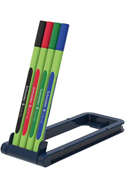 SCHNEIDER Liner Line-Up, varf fetru 0.4mm, 4 culori/set