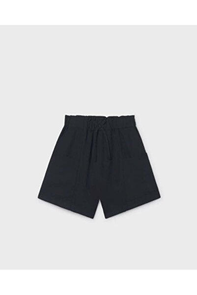 MAYORAL Girl's Elastic Waist Shorts 8-18 Years Black