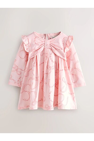 Next Baby Baker by Ted Baker Ruffle Detail Long-Sleeved Dress