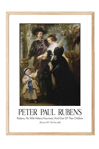 Postifull Peter Paul Rubens, Slika u drvenom okviru, Serija umetnosti BR:112328