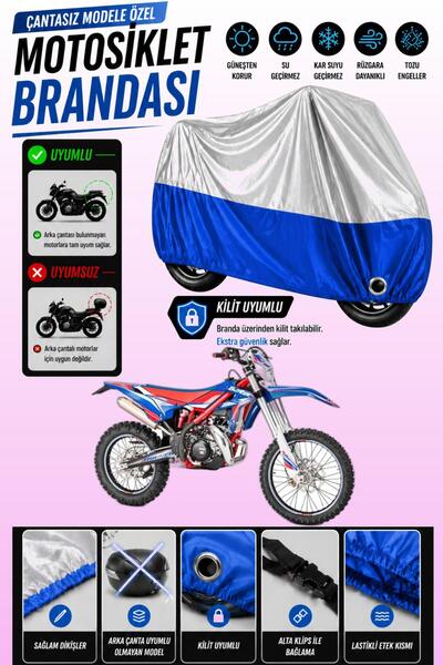 Cemku Twin Top Gray - Bottom Blue Beta Rr 2t Enduro 250 Compatible Engine Cov...
