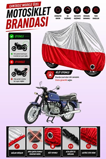 Cemku Twin غطاء محرك متوافق مع سيارة BMW R 60-6 باللون الرمادي من الأعلى والأ...
