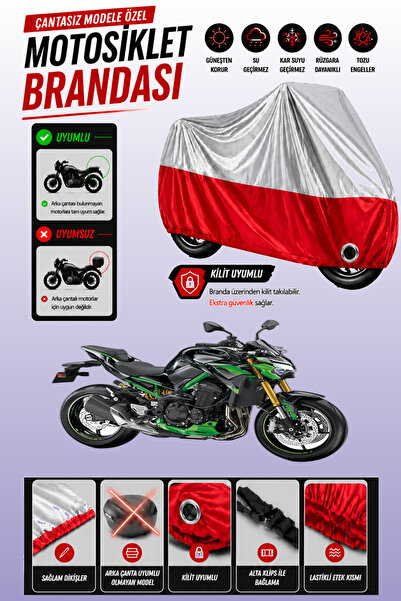 Cemku Twin غطاء محرك متوافق مع كاواساكي Z 900 SE باللون الرمادي من الأعلى وال...