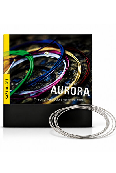 Aurora Bağlama Teli - Kısa Sap 0.18 mm 7'li Takım