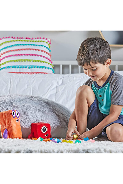 Hand2Mind Numberblocks Plush Mascot Set - One & Two