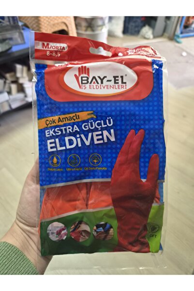 Bay-El Çok Amaçlı Ekstra Güçlü Eldiven 8 8,5 Numara
