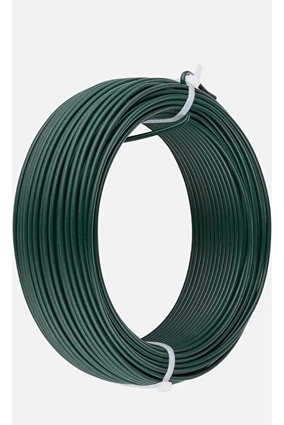 Hataş Teknik Hırdavat PVC Kaplı Tel 3mm Çit Bağlantı Teli 1 Kg-20 metre