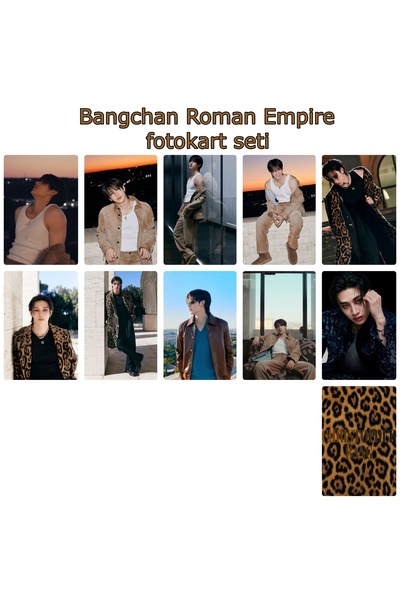 Sntay STRAY KİDS FOTOKART SETİ BANGCHAN ROMAN EMPİRE VERS
