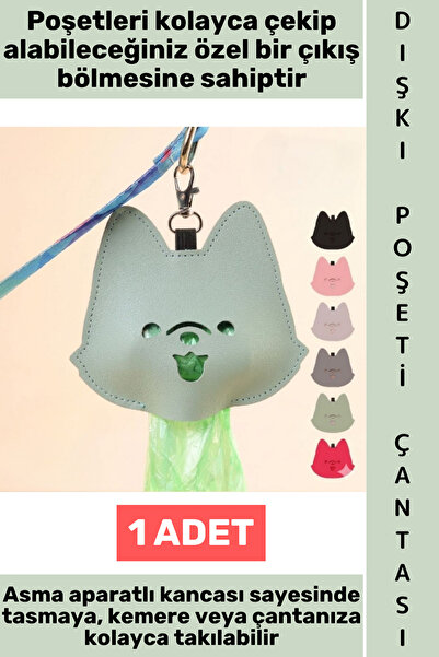 Wintoup # Dog Toilet Pet Cute Figurine Bag with Exit Compartment, Leash, Wais...
