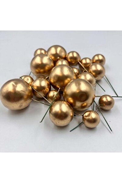 Bezos STRAFOR TOP YUVARLAK GOLD