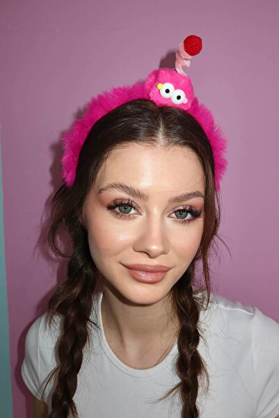 Kokoş Fuchsia Color Figured Children's Crown