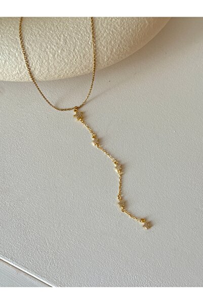 YOUES JEWELRY Çelik Taşlı Kadın Kolye