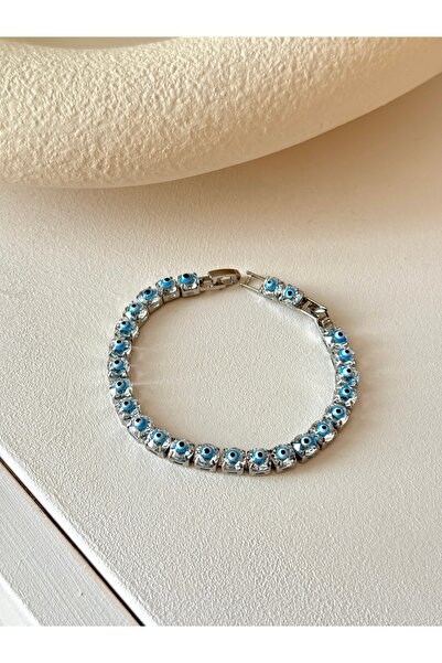 YOUES JEWELRY الصلب الزركون حجر الممر المائي سوار