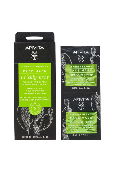 Apivita Express Prickly Pear 2X8Ml- 6 Sheets Box