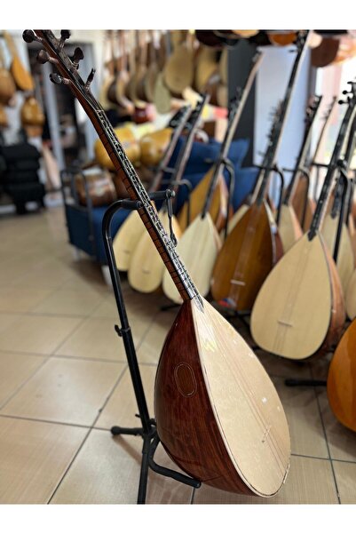 Bircanmüzik Hareli Buminga Tekne Özel Yapım Kısa Sap Bağlama