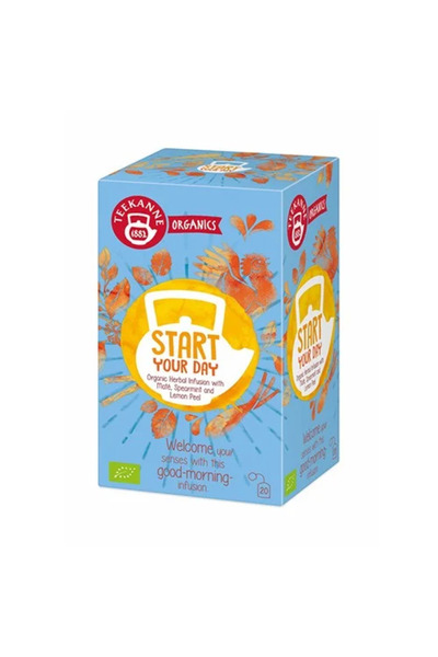 teekanne - Bio Start Your Day (20 Tea Bags Each)1.8g