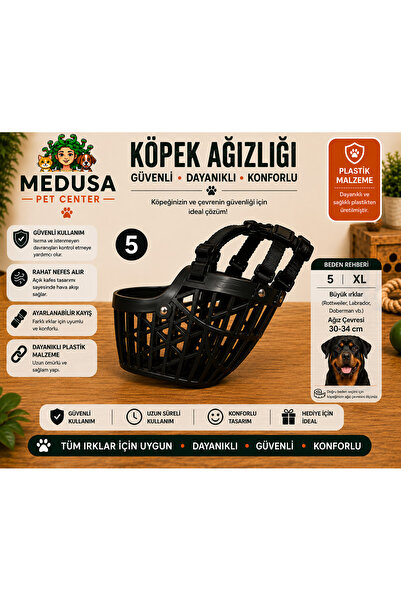 MEDUSA XL beden büyük ırk köpekler için ağızlık
