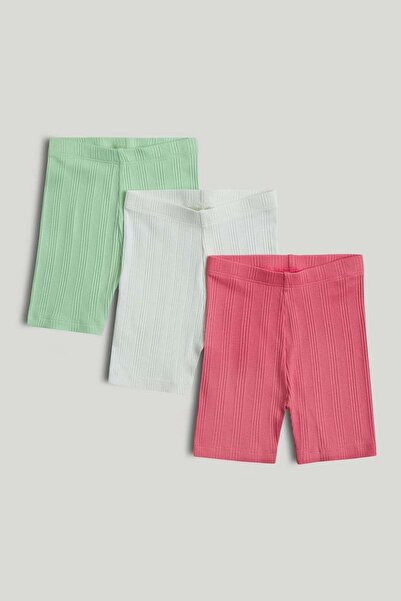 MOTHERCARE 3 Pack Ribbed Cycle Shorts