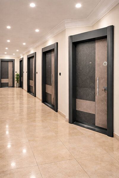 Tezdoor TEZ11595 TIRNAKLI ÇELİK KAPI SOL AÇILIM