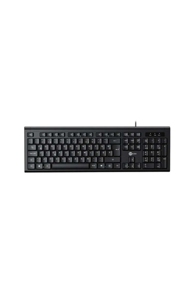 LENOVO Lecoo KB101 USB Kablolu Klavye F Siyah