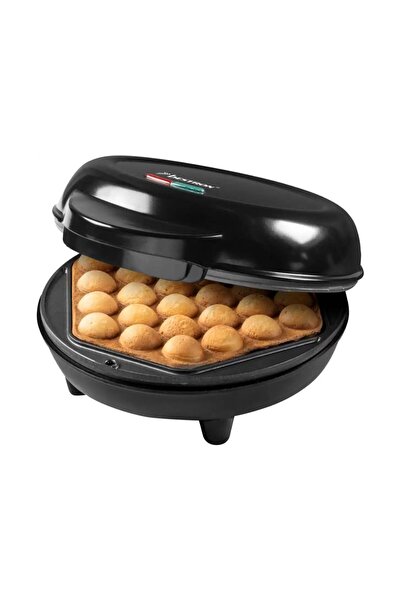 bestron Aparat Vafe cu Bule Funcooking 750W Negru, Antiaderent, Incalzire Rap...