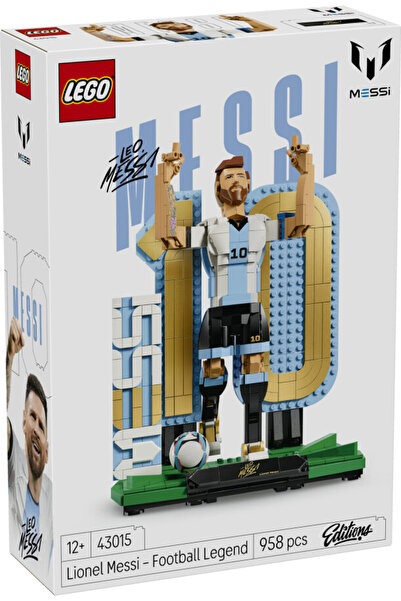 LEGO LİONEL MESSİ - FOOTBALL LEGEND 43015 - 12+ YARATICI OYUNCAK YAPIM SETİ (958 PARÇA)