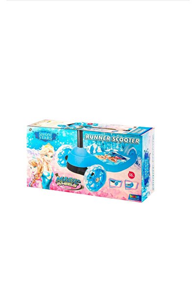 Toyzitoys RUNNER MAVİ MAGİC WHEELS Frenli Denge Led Işıklı 3 Üç Tekerlekli Yü...