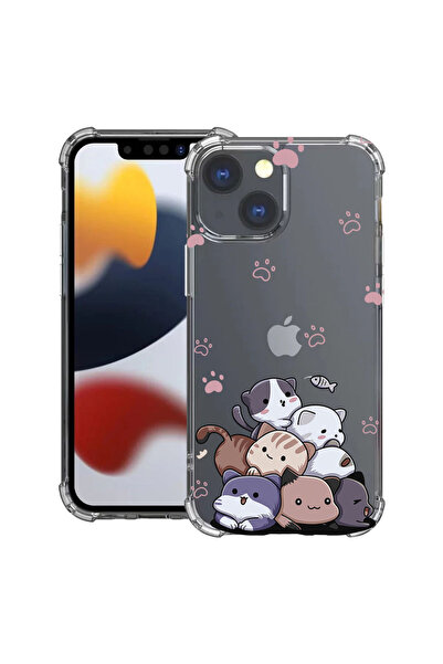bestcase Противоударен калъф за Apple iPhone 14, Бебешки котенца, 1399704 AS ...