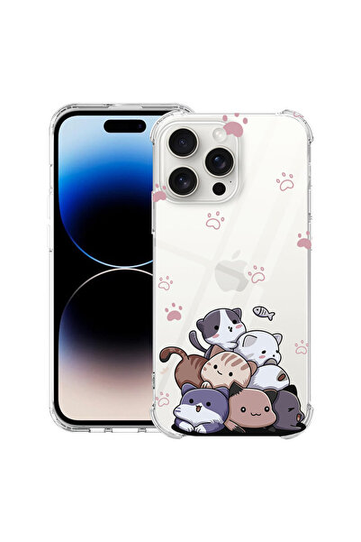 bestcase Husă Antișoc pentru Apple iPhone 15 Pro Max, Pisicuțe, 1916884 AS 2018