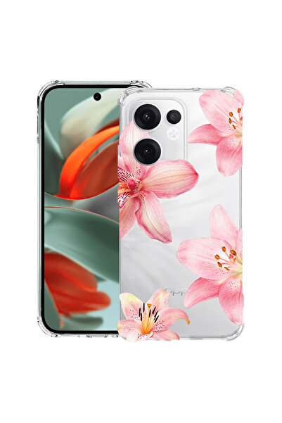 bestcase ®   Husă Antișoc pentru OPPO Reno15F / FS, Floral - Floral - Lotus R...