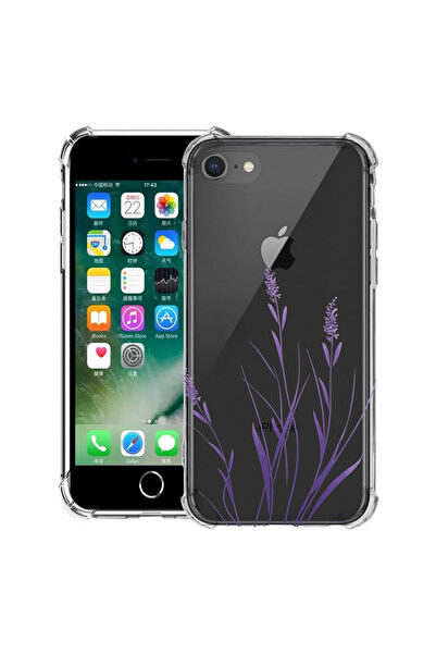bestcase Противоударен калъф за Apple iPhone SE 3 / SE 2 / 8 / 7, Флорален - ...