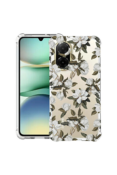 bestcase Husă Antișoc pentru Xiaomi Redmi A5 (173mm), Florală - Flori de Magn...