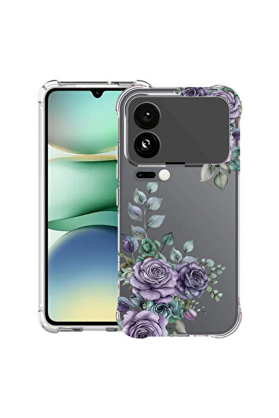 bestcase Husă Antișoc pentru Xiaomi 17 Pro, Florală - Roz Pastel, 2099997 AS ...