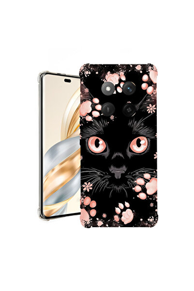 bestcase Αντικραδασμική Θήκη για Honor Magic7 Lite, Μαύρη Γάτα, 1926355 AS 2015