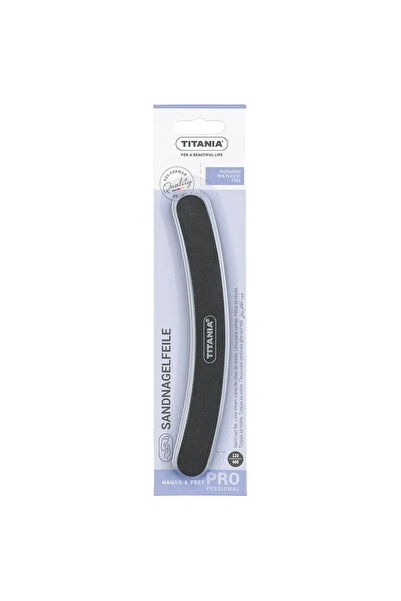TİTANİA Curved sand nail file 320/400, 1030B