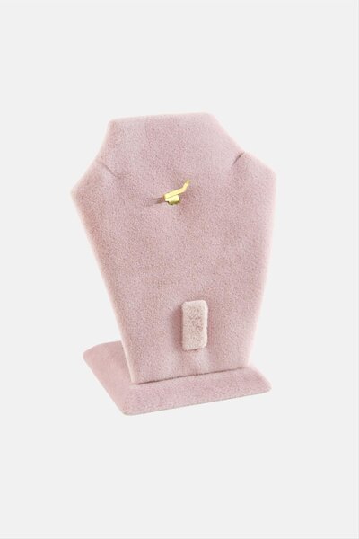 ZERO LAND Ilkeshop Velvet Set Necklace (223627) Stand- Pink