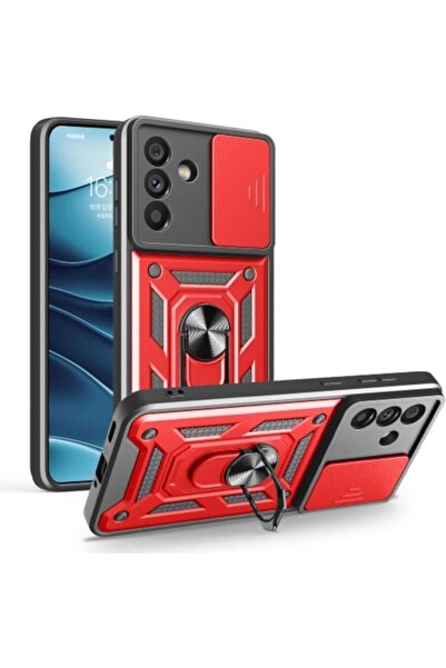 Bodycell Θωρακισμένη Συρόμενη Θήκη για Samsung Galaxy A57 – Κόκκινο, Κάλυμμα ...