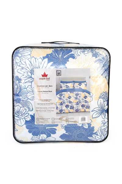 MAPLE LEAF طقم لحاف، 240 × 260 سم، 6 قطع، متنوع