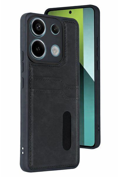 New Face Ilkeshop New Redmi 15C 4g Leather Case with Sara Business Card Holde...