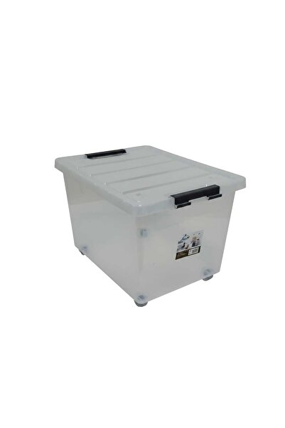 Home 65L Storage Box with Wheels