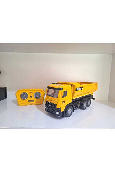 Aksoy Toys Uzaktan Kumandalı Full Fonksiyon Damperli İnşaat Kamyonu 28 CM