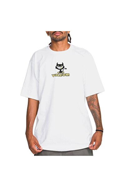 Volcom Διαβολικό Μπλουζάκι Λευκό S