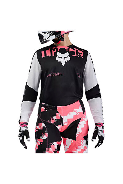FOX Racing FOX 180 ΦΑΝΕΛΑ ΜΕ ΨΗΦΙΑΚΗ ΕΙΚΟΝΑ ΜΑΥΡΟ/ΡΟΖ Μ